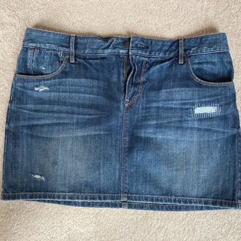 Loft Denim Skirt sz 12